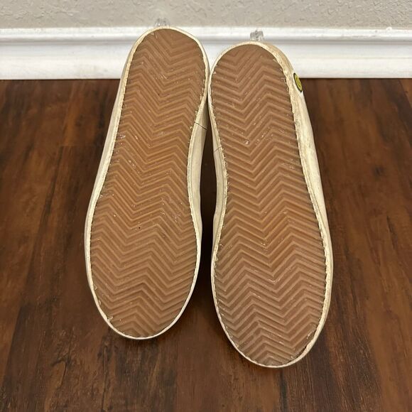 GOLDEN GOOSE Superstar Kids Low Top Sneakers in Peach / Gold Heel Tab - Picture 10 of 10